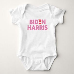 Biden / Harris Election Support Pink Baby Bodysuit