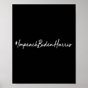 Biden Harris Funny Republican Conservative  Poster