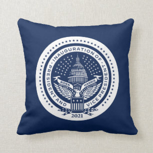 Biden Harris Inaugural Logo Inauguration Day 2021 Cushion