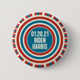 Biden Harris Inauguration Day Celebration 6 Cm Round Badge