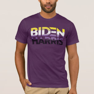 Biden Harris Nonbinary Pride T-Shirt