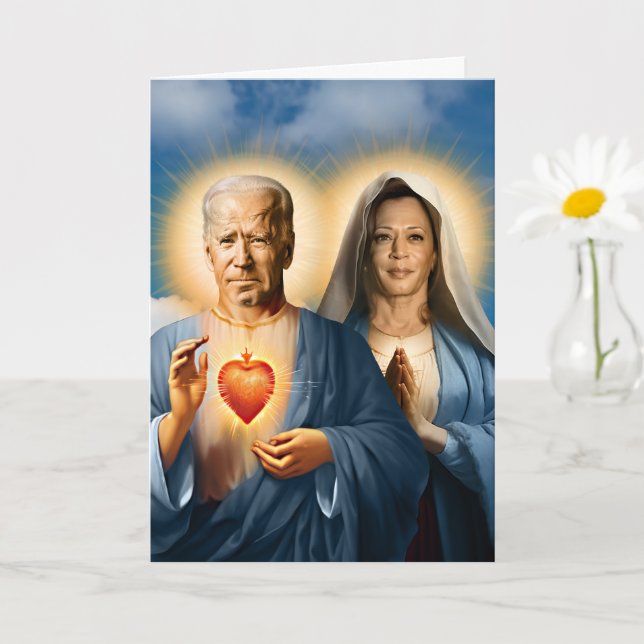 Biden Harris Prayer Devotional  Card (Small Plant)