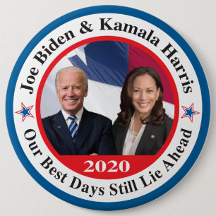 biden harris stuff 6 cm round badge