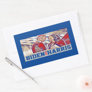 Biden Harris Together 2020 Rectangular Sticker