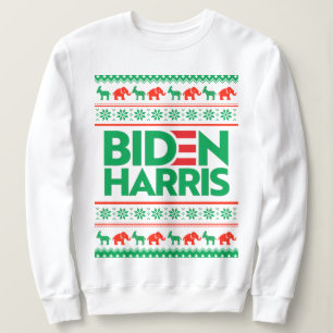 BIDEN HARRIS UGLY CHRISTMAS SWEATER (Green)