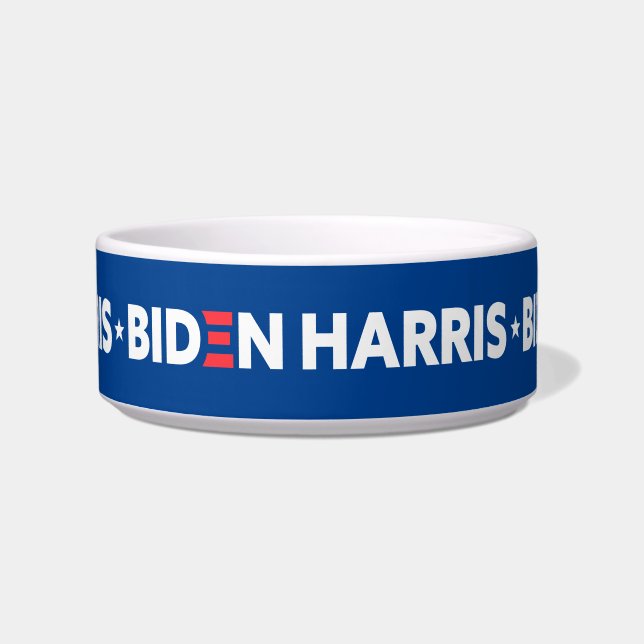 Biden / Harris White Stars Blue Bowl (Front)