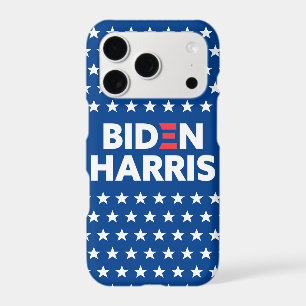 Biden / Harris White Stars Pattern Blue
