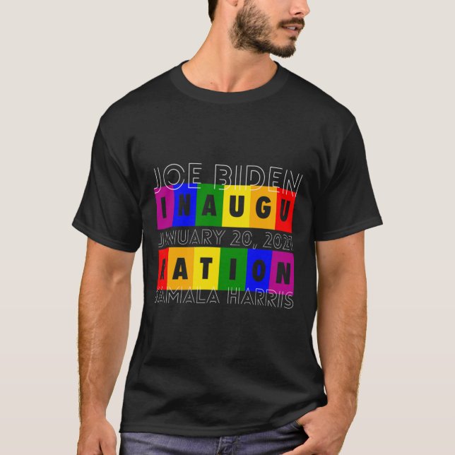 Biden Inauguration Day Lgbt  T-Shirt (Front)
