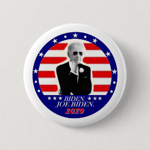 Biden, Joe Biden. 6 Cm Round Badge