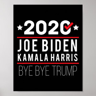Biden Kamala Harris 2020 Liberal Democrat Election Poster