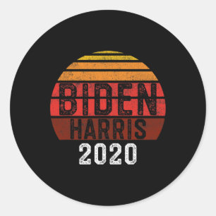Biden Kamala Harris 2020 Vote Democrat Classic Round Sticker