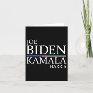 Biden Kamala Harris Democrat 2024 Biden Harris Card