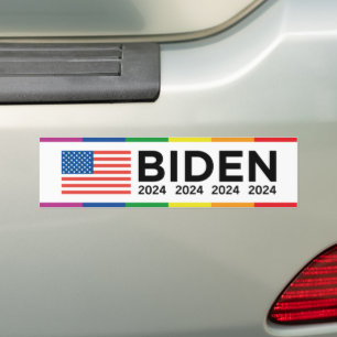 Biden LGBT 2024 Bumper Sticker