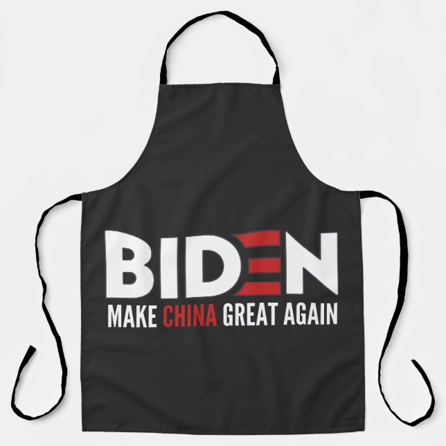 biden Make China Great Again Apron (Front)