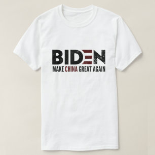 Biden Make China Great Again Bumper Sticker T-Shirt