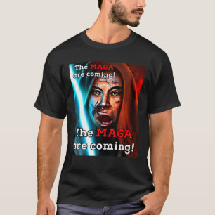 Biden Midnight Ride MAGA Are Coming Adult Costume T-Shirt