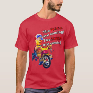 Biden Midnight Ride MAGA Are Coming Adult Costume T-Shirt