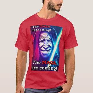 Biden Midnight Ride MAGA Are Coming Adult Costume T-Shirt