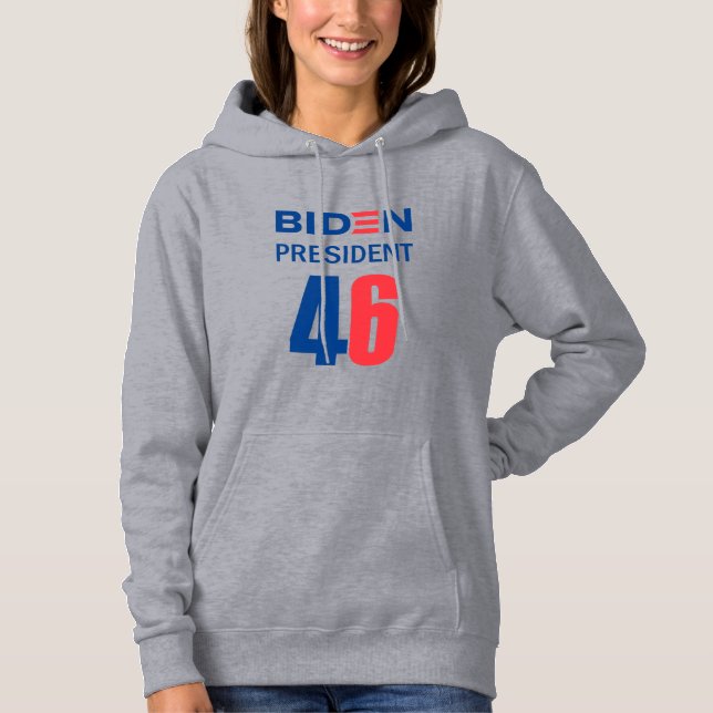 Biden president 46 hoodie (Front)
