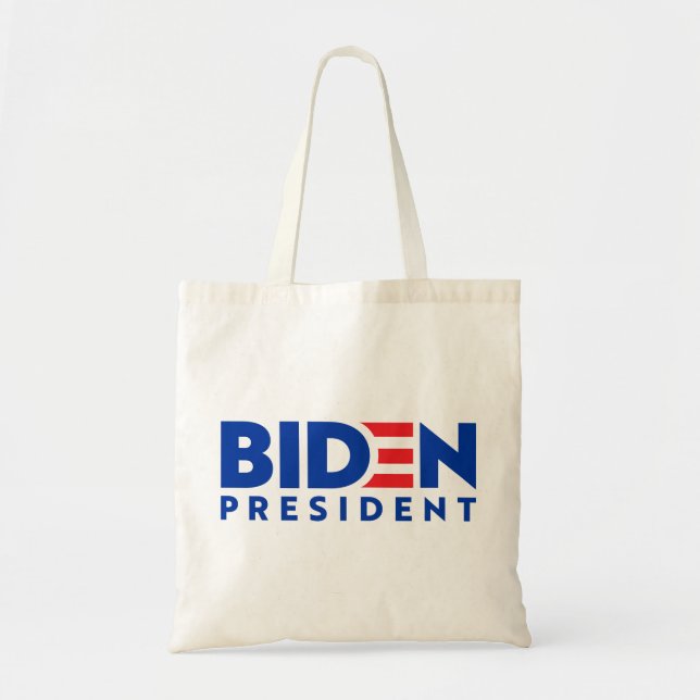 Biden President Logo Tote Bag (Front)