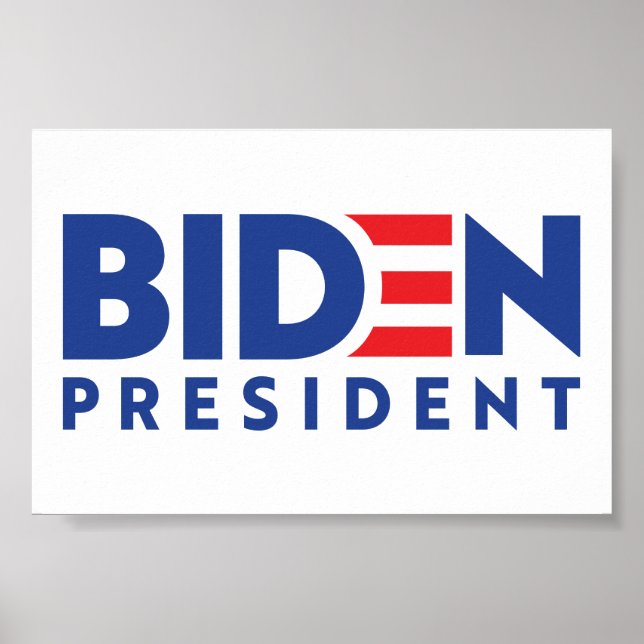 Biden President Poster (Front)