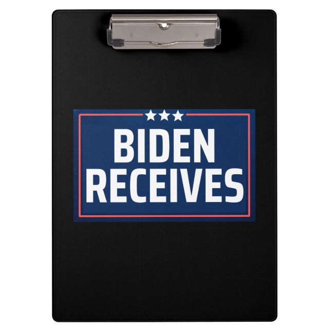 Biden Receives Clipboard (Front)