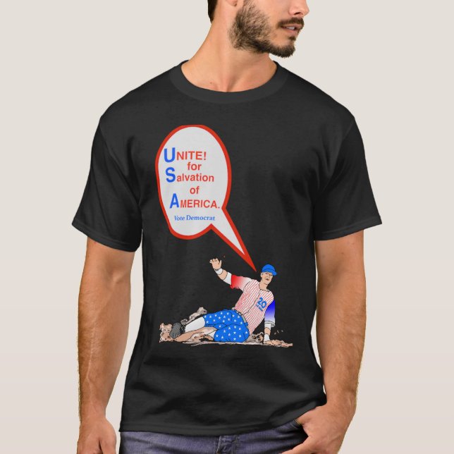 Biden USA SALVATION 2020 T-Shirt (Front)