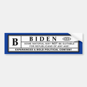 Biden Warning Label