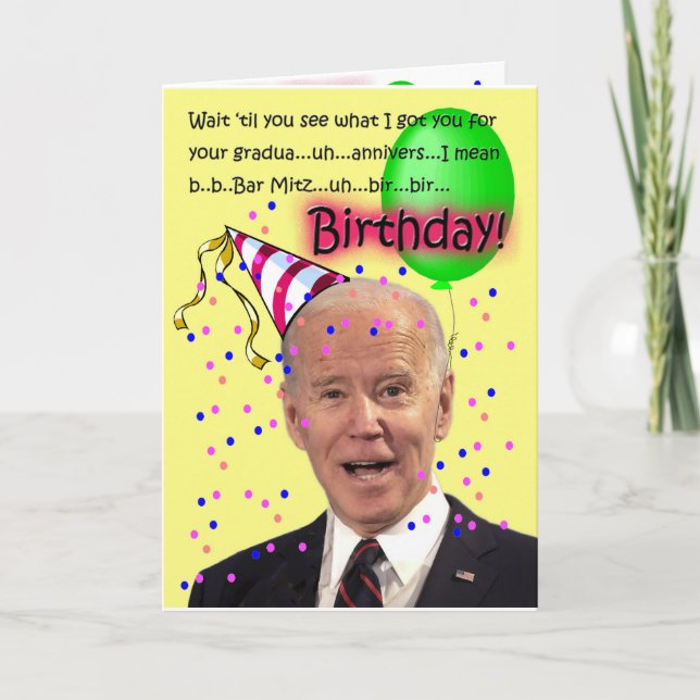 BidenBirthday Card (Front)