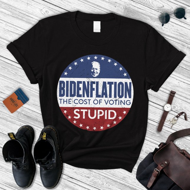 Bidenflation The Cost Of Voting Stupid T-Shirt (Creator Uploaded)