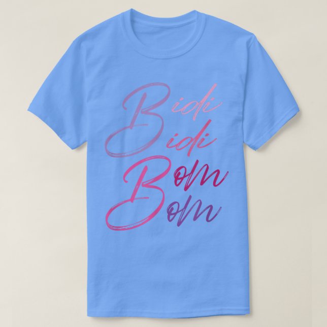 Bidi Bidi Bom Bom Latina Meican Spanish Cumbia Dan T-Shirt (Design Front)