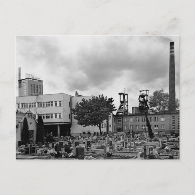 Bielszowice Mine Postcard (Front)