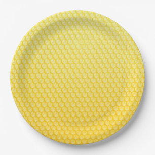 Bienenwabe Paper Plate