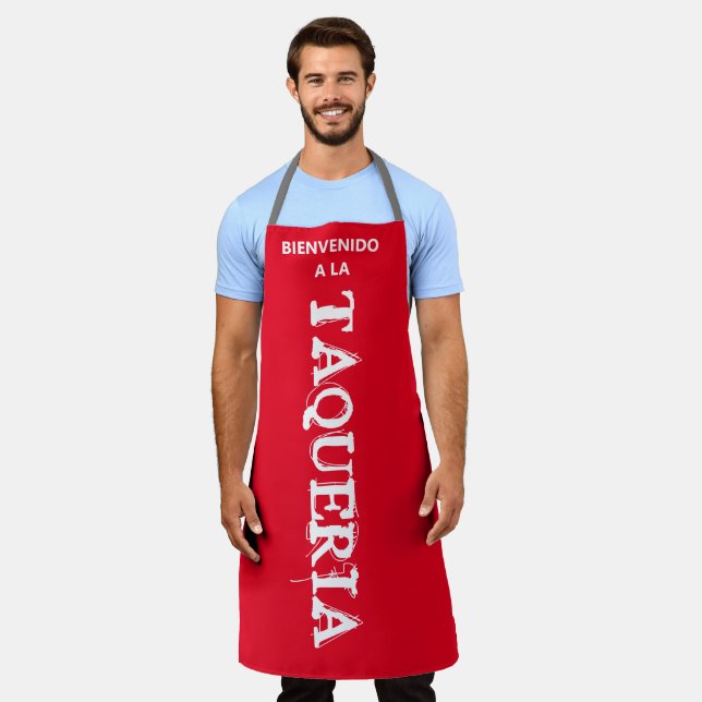 BIENVENIDO ALA TAQUERIA APRON (Worn)