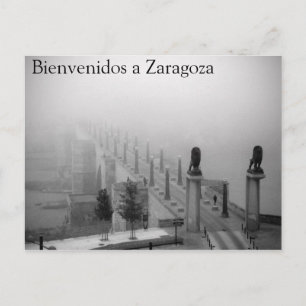Bienvenidos a Zaragoza Postcard