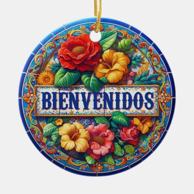 BIENVENIDOS Ornament (Front)