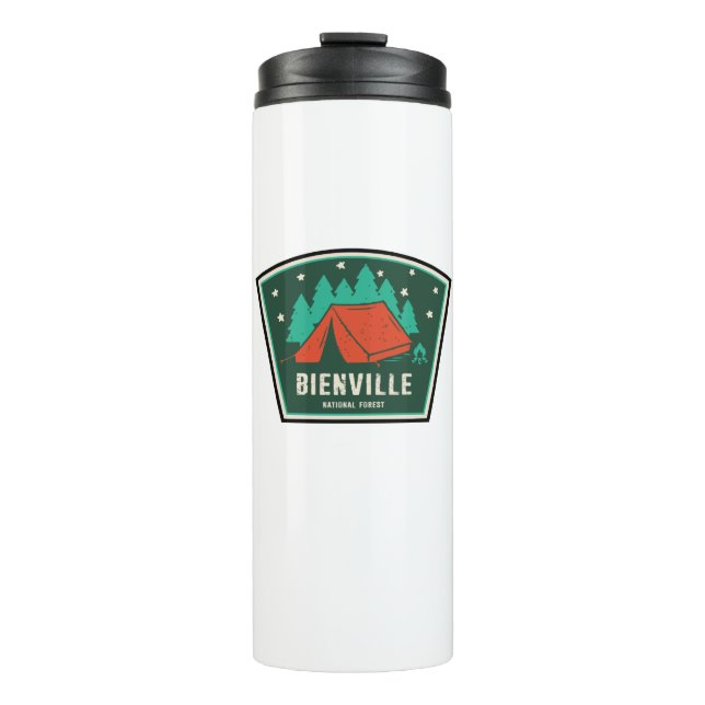 Bienville National Forest Camping Thermal Tumbler (Front)