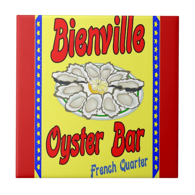 Bienville Oyster Bar Tile (Front)