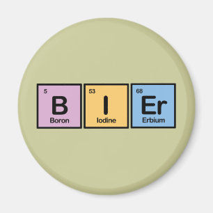 Bier made of Elements Magnet