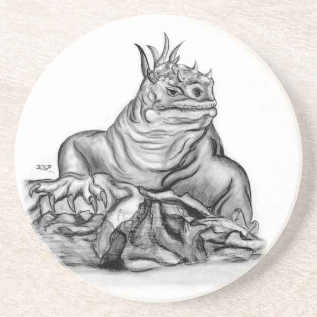 Bierdeckel Drache Coaster (Front)