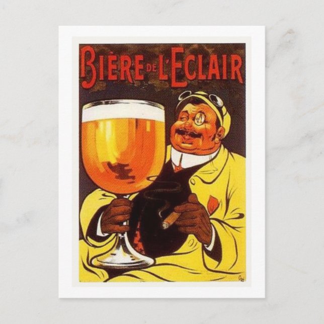 Biere de L'eclair Postcard (Front)