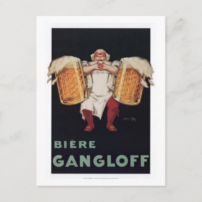 Biere Gangloff 2 Postcard (Front)