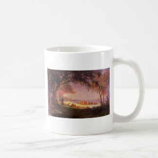 Bierstadt Albert, The Landing of Columbus Coffee Mug