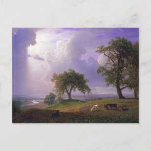 Bierstadt California Spring Painting Postcard