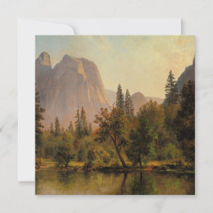Bierstadt - Cathedral Rocks, Yosemite Valley,