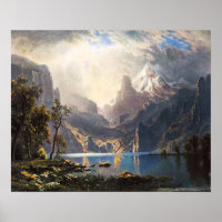 Bierstadt Lake Tahoe Poster
