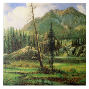 Bierstadt - Sierra Nevada Mountains, Tile