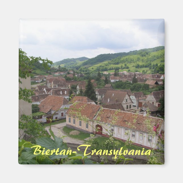 Biertan-Transylvania Magnet (Front)