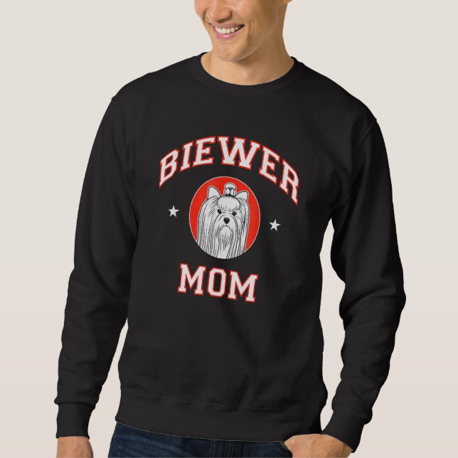 Biewer Terrier Mum 1 Sweatshirt (Front)