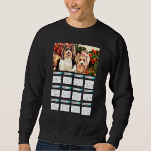 Biewer Terrier Puppies Calendar 2023 Sweatshirt